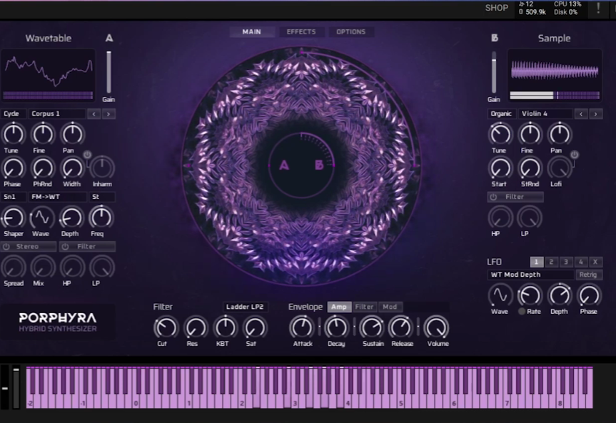 Ocean Swift Synthesis Porphyra Hybrid